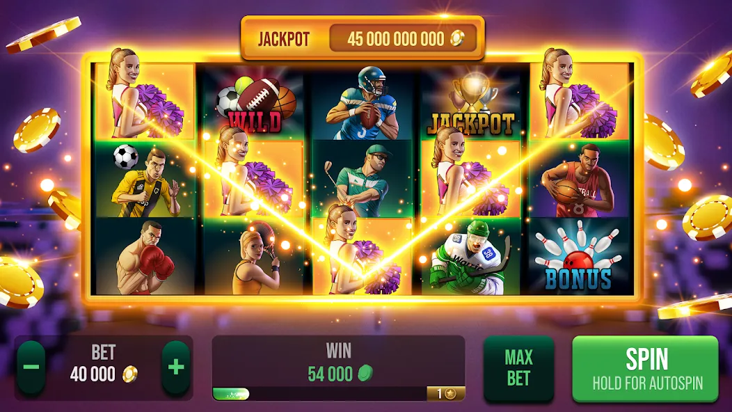 Casino All Star: Poker & Slots (Казино Олл Стар)  [МОД Mega Pack] Screenshot 3