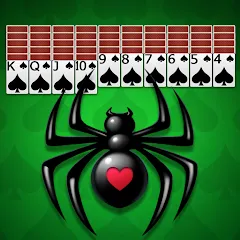 Взломанная Spider Solitaire - Card Games  [МОД Много денег] - полная версия apk на Андроид