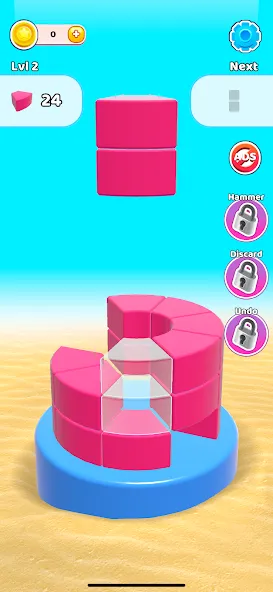 Color Wall 3D: Brain Puzzle (Цветная стена 3D)  [МОД Меню] Screenshot 1