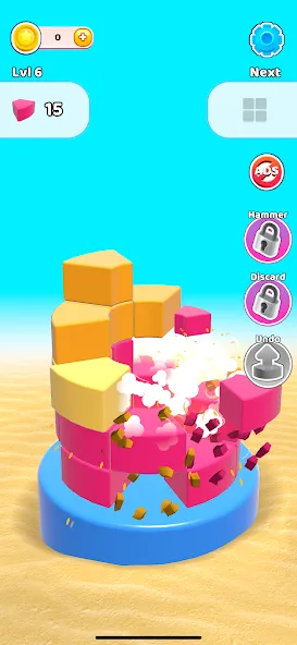 Color Wall 3D: Brain Puzzle (Цветная стена 3D)  [МОД Меню] Screenshot 2