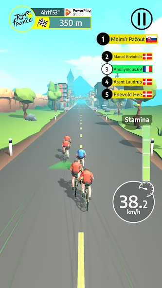 Tour de France Cycling Legends (Циклинг Легенды)  [МОД Menu] Screenshot 1