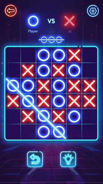 OX Game - XOXO · Tic Tac Toe  [МОД Unlocked] Screenshot 3