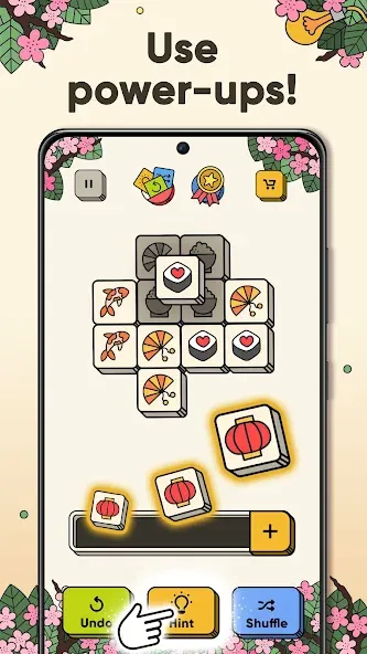 3 Tiles - Tile Matching Games (Тайлс)  [МОД Много денег] Screenshot 4