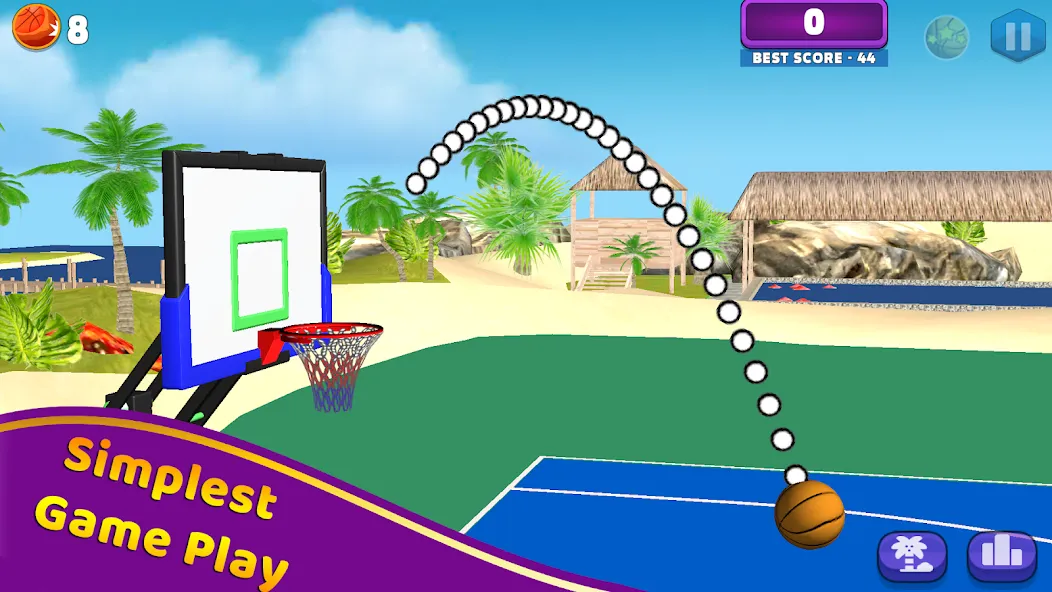 Shoot Challenge Basketball (Шут Челлендж Баскетбол)  [МОД Все открыто] Screenshot 1