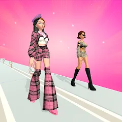 Скачать взломанную Fashion Battle - Dress up game (Фэшнбатл)  [МОД Unlimited Money] - последняя версия apk на Андроид