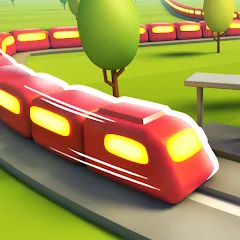 Взлом Train Adventure - Line Game (Трейн Эдвенчер)  [МОД Mega Pack] - полная версия apk на Андроид