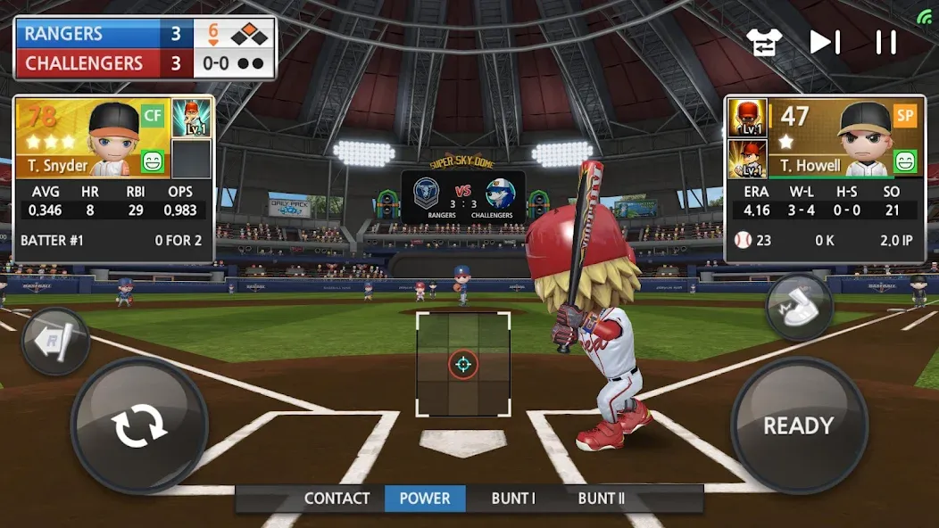 BASEBALL 9 (БЕЙСБОЛ 9)  [МОД Бесконечные деньги] Screenshot 1