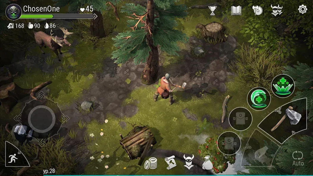 Frostborn: Action RPG (Фростборн)  [МОД Unlocked] Screenshot 1