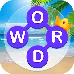 Скачать взломанную Word Connect - Train Brain (Ворд Коннект)  [МОД Много монет] - полная версия apk на Андроид